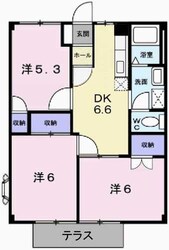 エクセル北門の物件間取画像